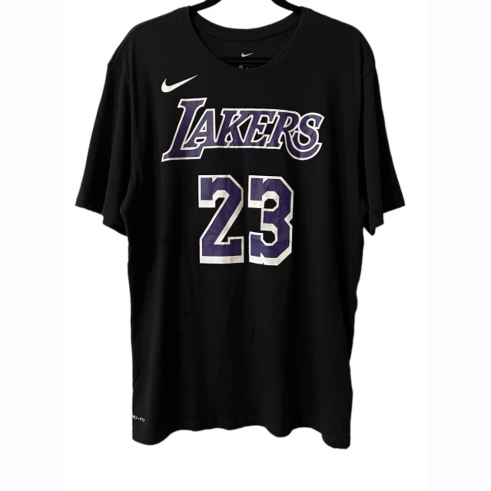 Nike Lebron James 23 Nike Black T Shirt